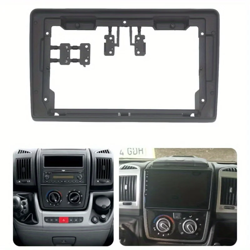 for Android Car Radio Frame Kit for PEUGEOT Boxer/ for FIAT Ducato/ Citroen Jumper 2006+ Auto Stereo Fascia Trim Bezel Faceplate view 5