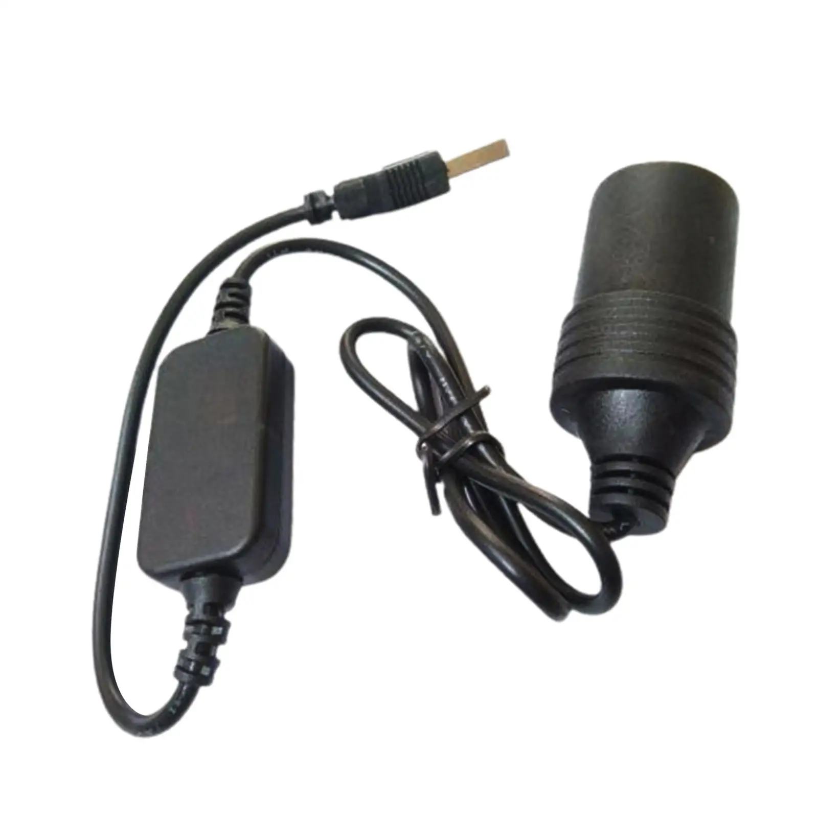 1x USB macho a 12V encendedor de cigarrillos de coche adaptador convertidor convector