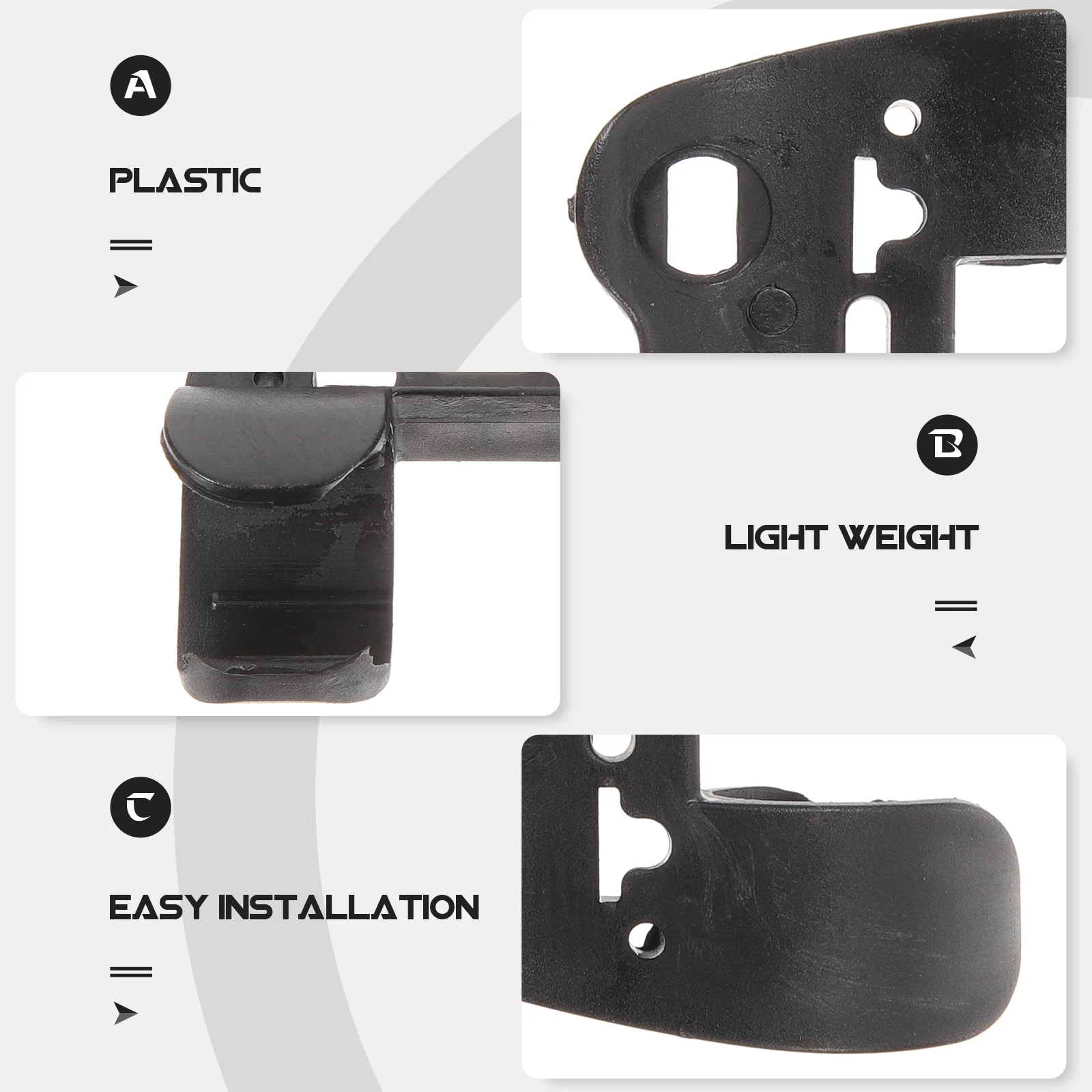 

Universal Bike Pump Bracket Sturdy Plastic Pump Clip Fixed Frame Mount Cable Tie Support Cycling Bicycle Inflator Holder