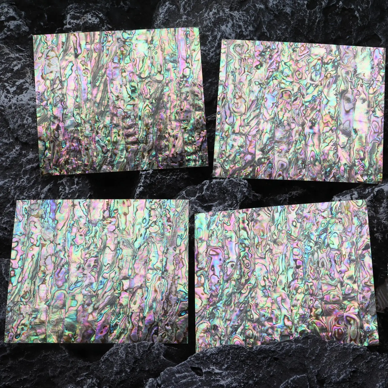 Hard Natural Big Abalone Shell Slice Primary Color Shell Paper Jewelry Making Lacquer Engraving Art Inlay Ornament DIY Material