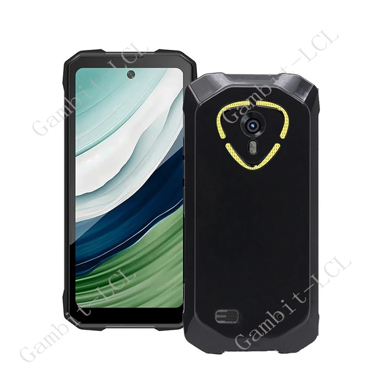 Cover In Silicone + 2 Vetri Temperati Per Cubot Kingkong Mini 4 – Nero, Morbido, Antigraffio, Angoli Rinforzati - copertina