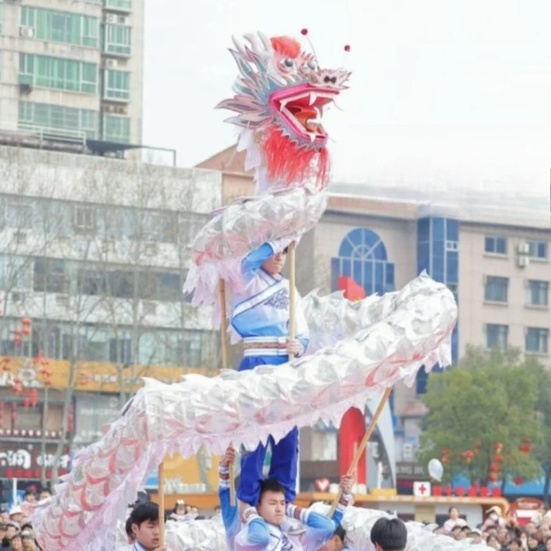 Dragon Lantern Performance Lion Dance Championship High-end domineering NetDragon purely handmade intangible cultural heritage