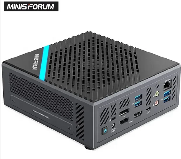 MINISFORUM B550 AMD Ryzen7 5700/4700G 8 Kerne/16 Threads DDR4 HDD SSD Gaming Mini-Computer Gamer-PC