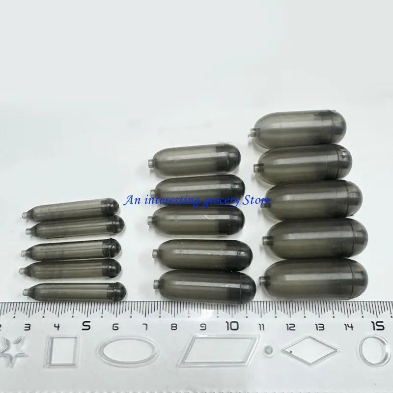 652D 30pack Carps Fishing Buoyance Hook Tube Expandable Buoyance Fishing Tube Enhances Bottom Fishing Effectiveness