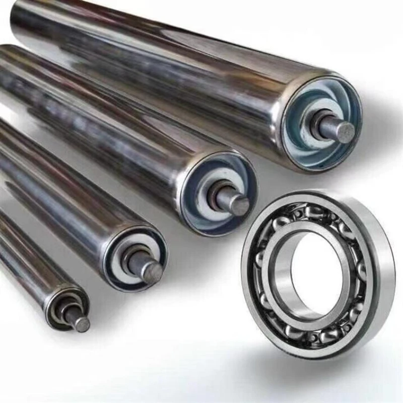 Stainless Steel Spring-Loaded gravity Conveyor Roller Dia 25/32/38/50/60mm,Length 100/200/300-600mm for Roller Conveyor belt