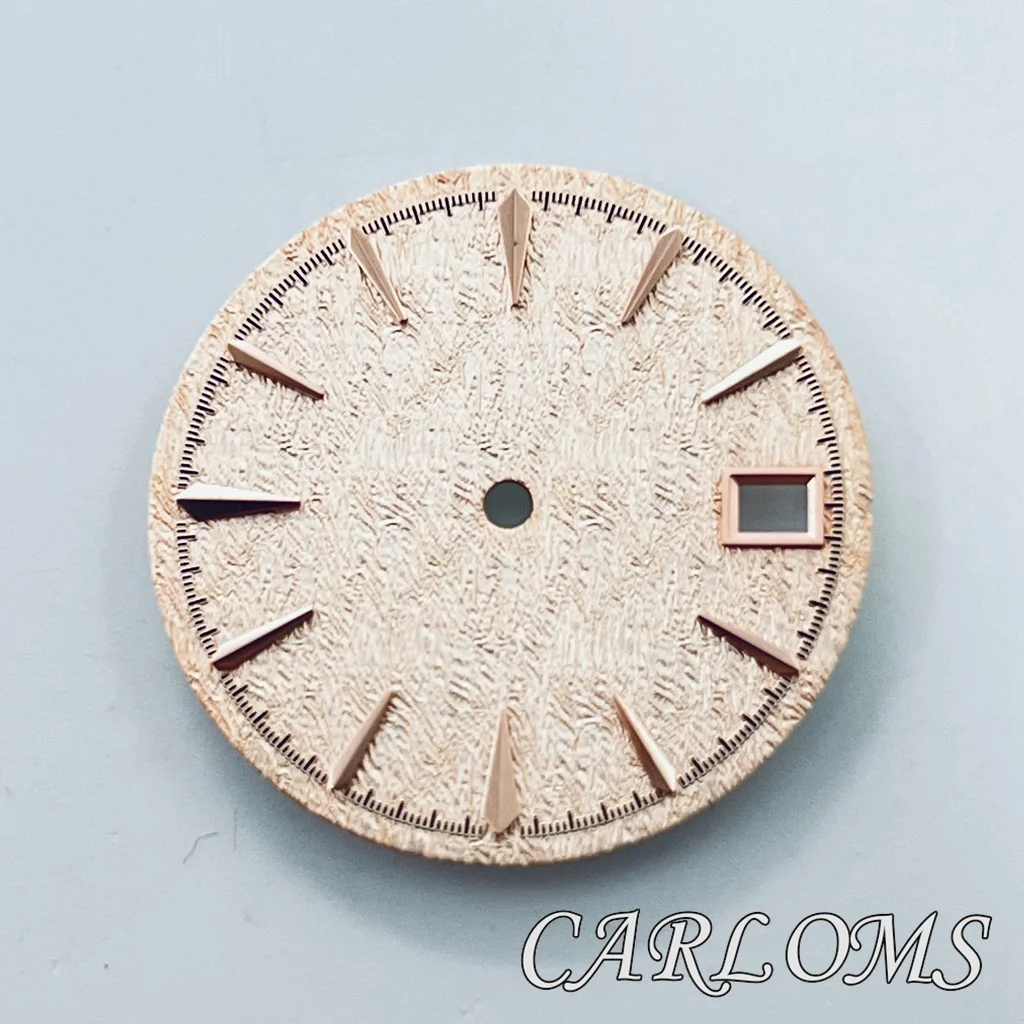 Quadrante dell'orologio NH35 da 29mm data 3 e 3.8 parti dell'orologio corona faccia