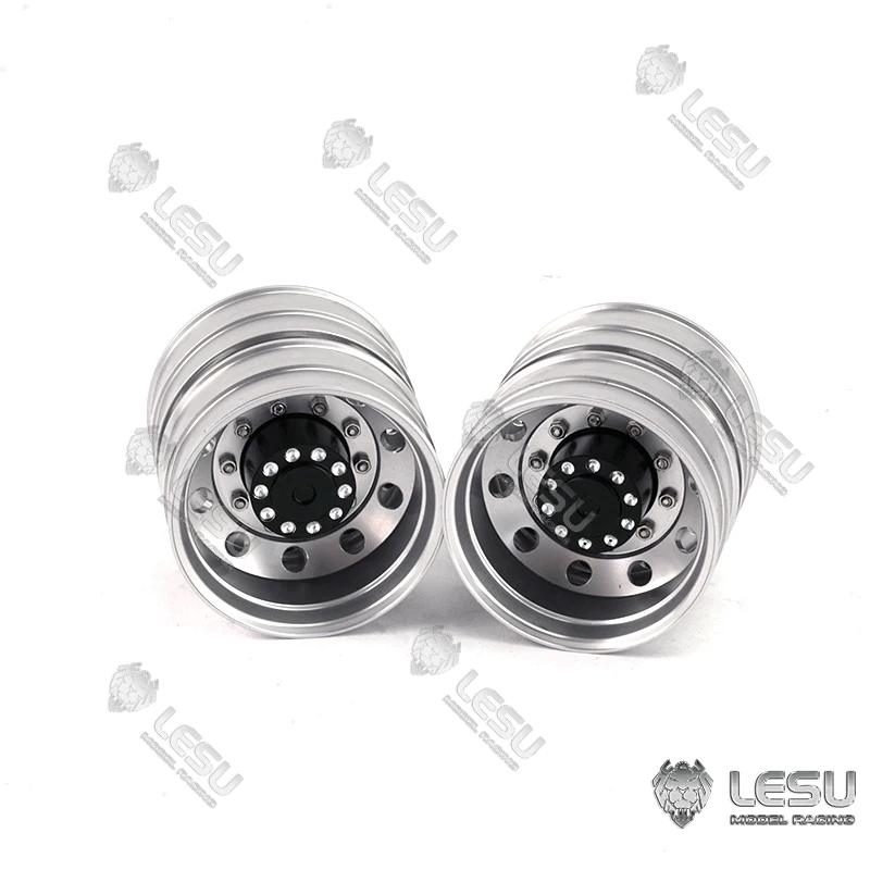 

LESU Metal Rear Double Wheel Hub For 1/16 RC Tractor Truck Dumper Model Outdoor Toys TH16693