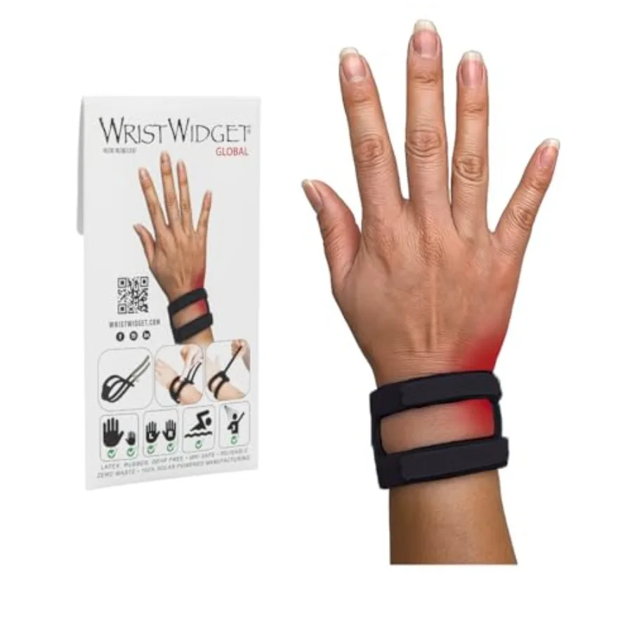 

WristWidget® Wrist Brace for TFCC Tears, One Size fits most. For Left and Right Wrists, port for Weight Bearing Strain, Exercis