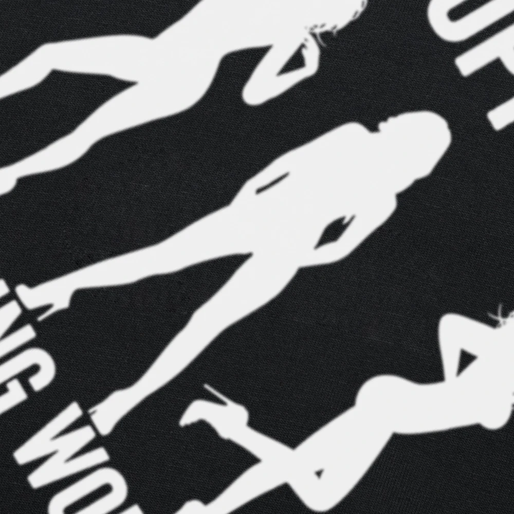 Lustiges T-Shirt mit Aufdruck „I Support Working Women“ für Herren und Damen, modisches, lässiges T-Shirt aus 100 % Baumwolle, lockeres, übergroßes T-Shirt – Detail 4