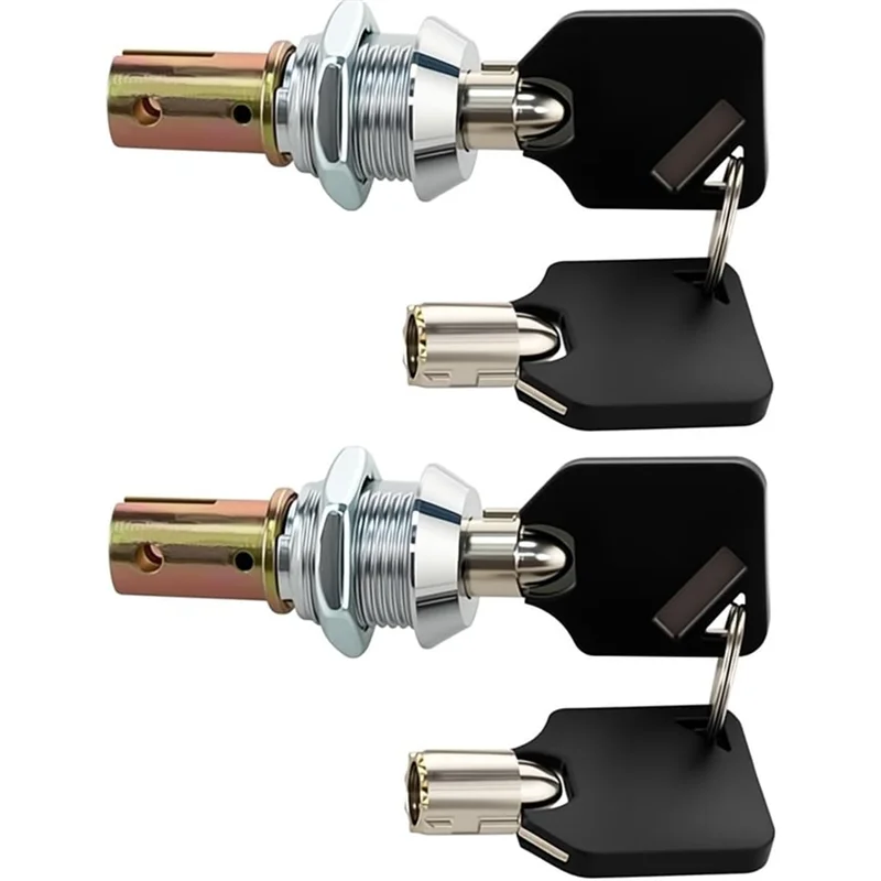 قفل أمان للخزانة ABDJ مع مفاتيح - قفل بديل لصناديق الأدوات والأدراج وصناديق التخزين - لنظام قفل صندوق الأدوات