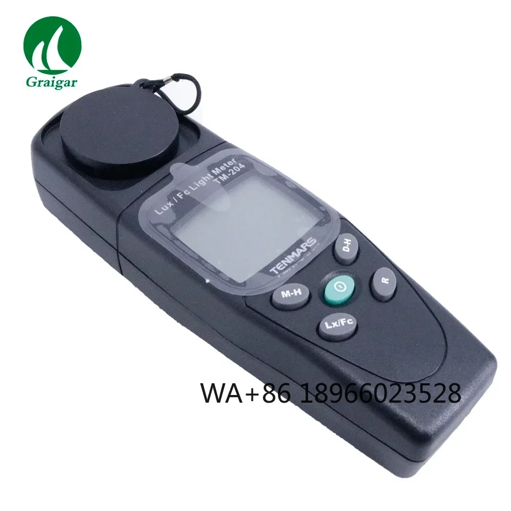 TENMARS TM-204 Light Meter Lux Meter 3 Digits LCD With Maximum Reading 2000 TM-204 Illuminometer