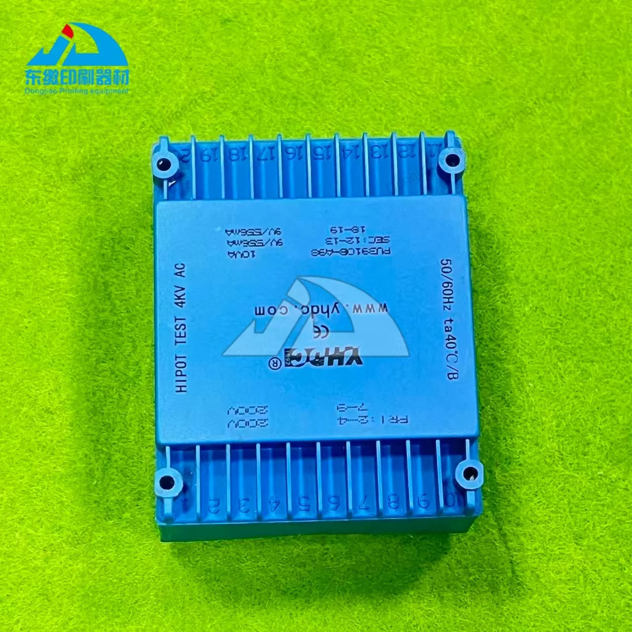 top-quality-klm4-board-blue-transformer-pu3910b-for-heidelberg-offset-printing-machine-spare-parts-transformer-10va-200v