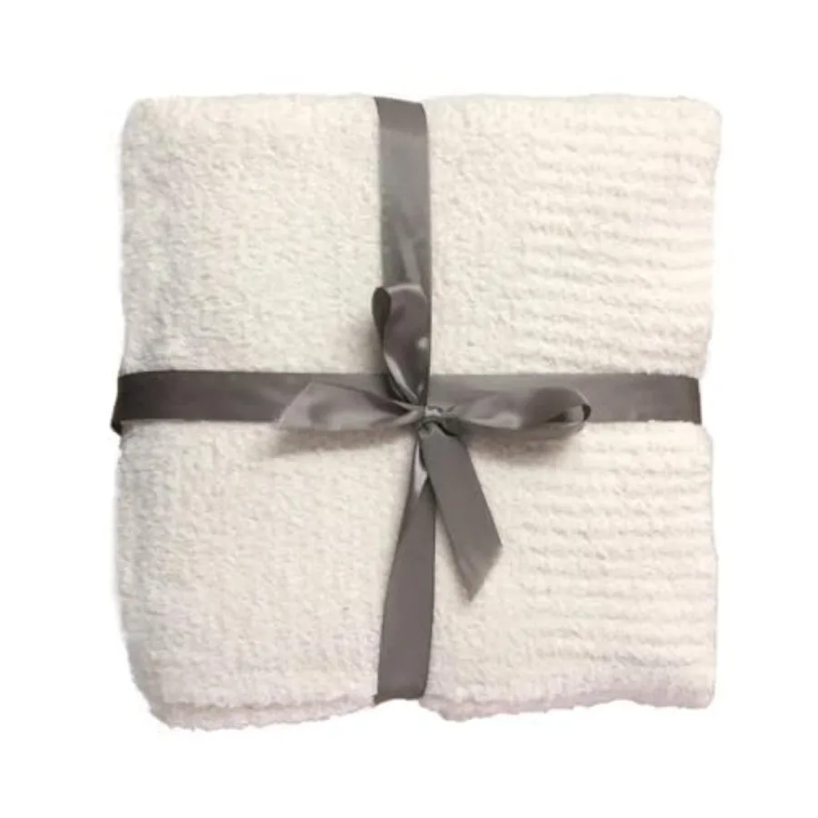 

Вязаный плед: супермягкое и теплое одеяло для дивана, легкое и пушистое покрывало для кровати и софы (размеры в дюймах)