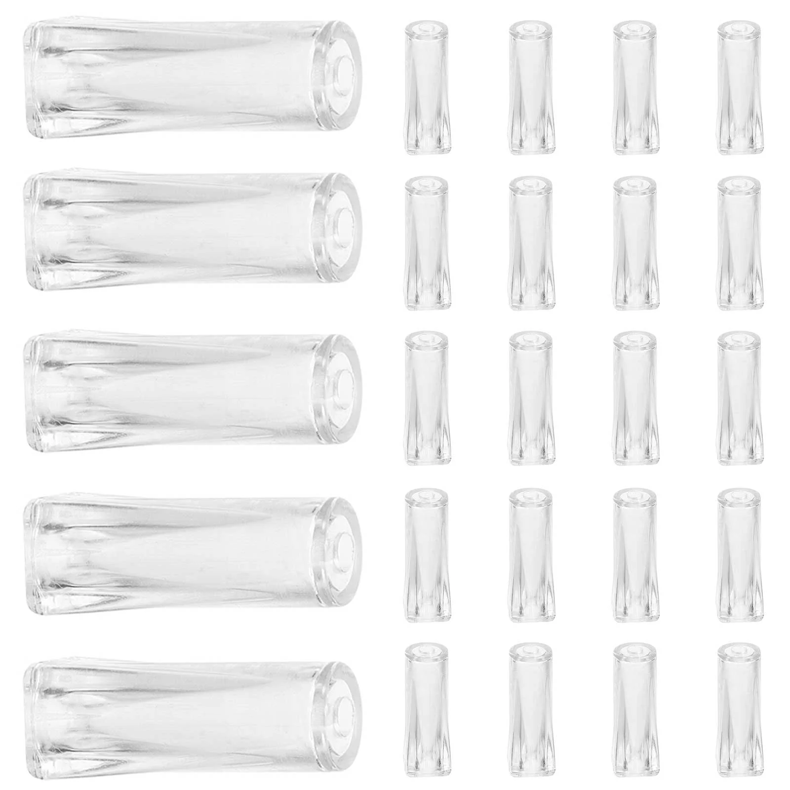 

20 Pcs Venetian Blind Pendant Plastic Cord Pulls Ends Window Knob Hanging Blinds Decor