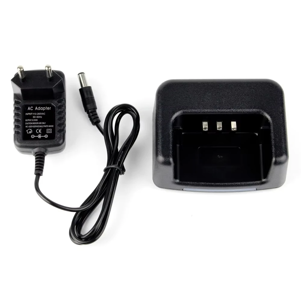 Cargador de batería Original MD-UV380, cargador de escritorio para batería de iones de litio TYT, adaptador US/EU para TYT MD-380 RT3 RT3S DMR, accesorios de Radio