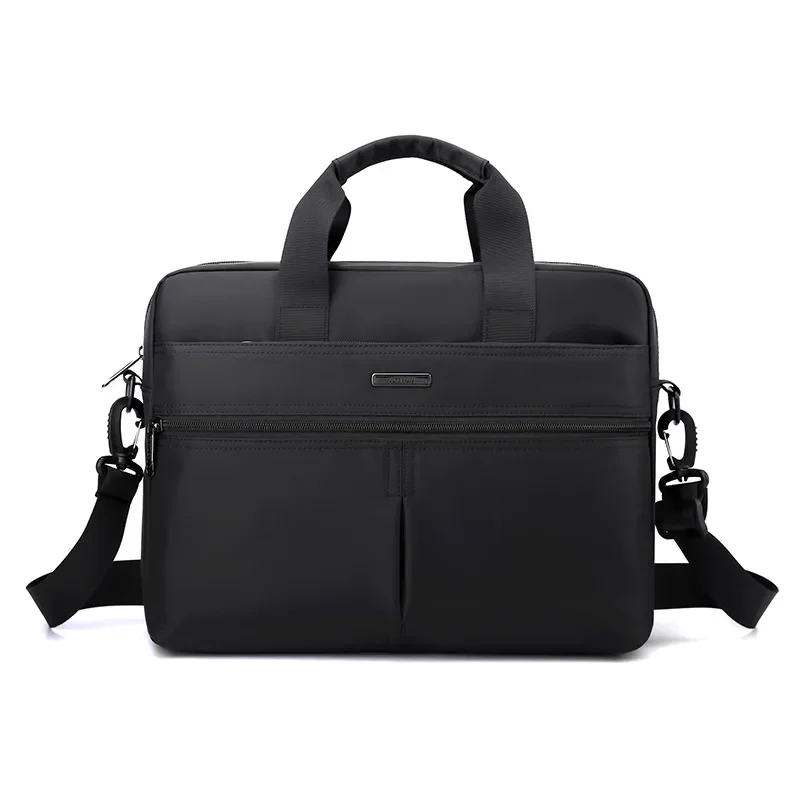 New Men's Shoulder Bag Simple and Large Capacity Messenger Bag Oxford Fabric Crossbody Bag 13 Inch Laptop Computer HandBag