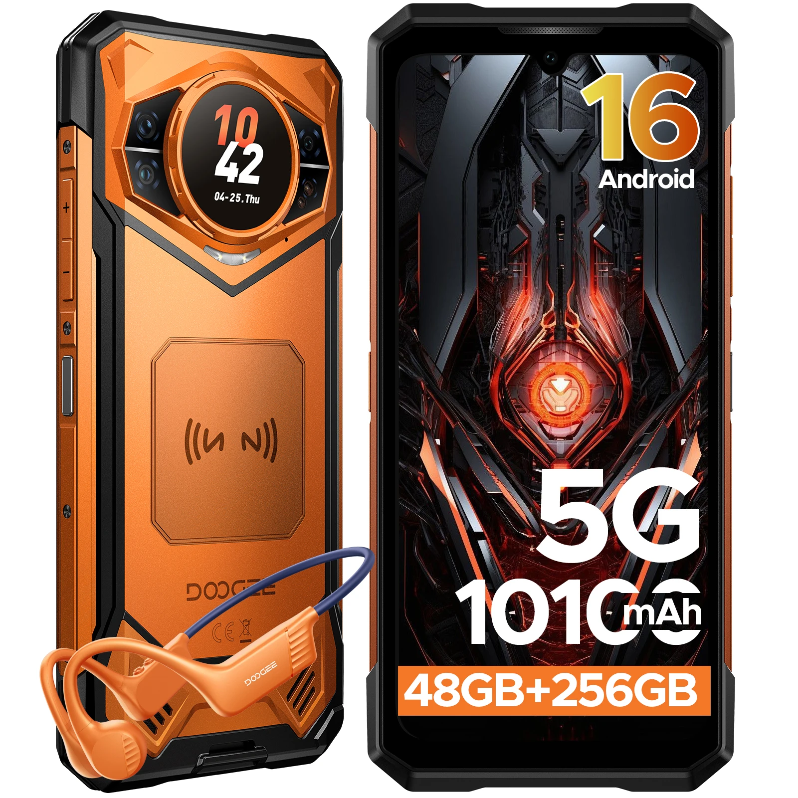 Global Version DOOGEE S200 5G Rugged Phone 32GB 256GB 1.32