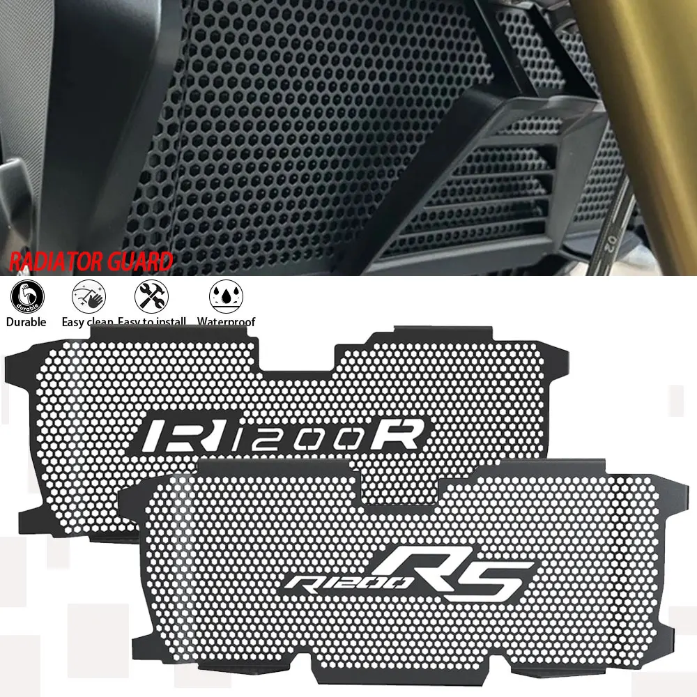 

For BMW R1200R R1200RS R 1200 RS R 2015 2016 2017 2018 R 1200RS 1200R R1200 R RS Radiator Grille Guard Cover Protection Grill