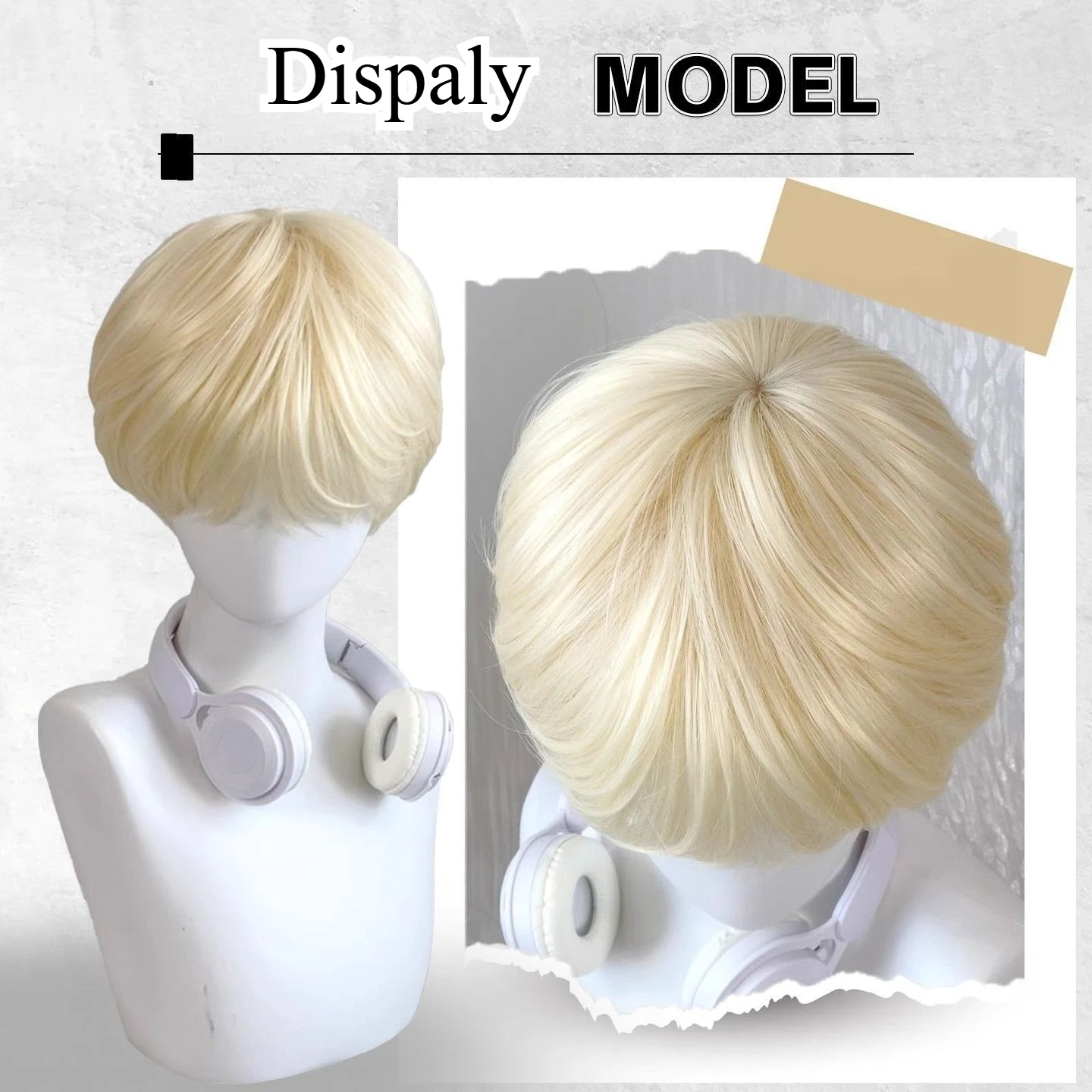 Рисунок 5 - Светлый парик с челкой