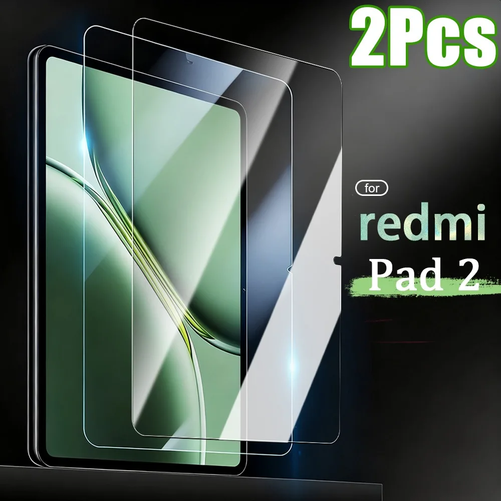 

1-2pcs for 2025 Xiaomi Redmi Pad 2 11 Inch 9H Tempered Glass Screen Protector Anti Scratch Shock-resistan HD Clear Protect Film