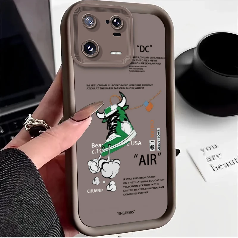 Sport Art Labels Case for Xiaomi Redmi Note 13 12 Pro Plus 4G 5G 13C 12C Turbo 11 11S 10 10S 9 10A 10C 9C A2 A1 Sneakers Cover