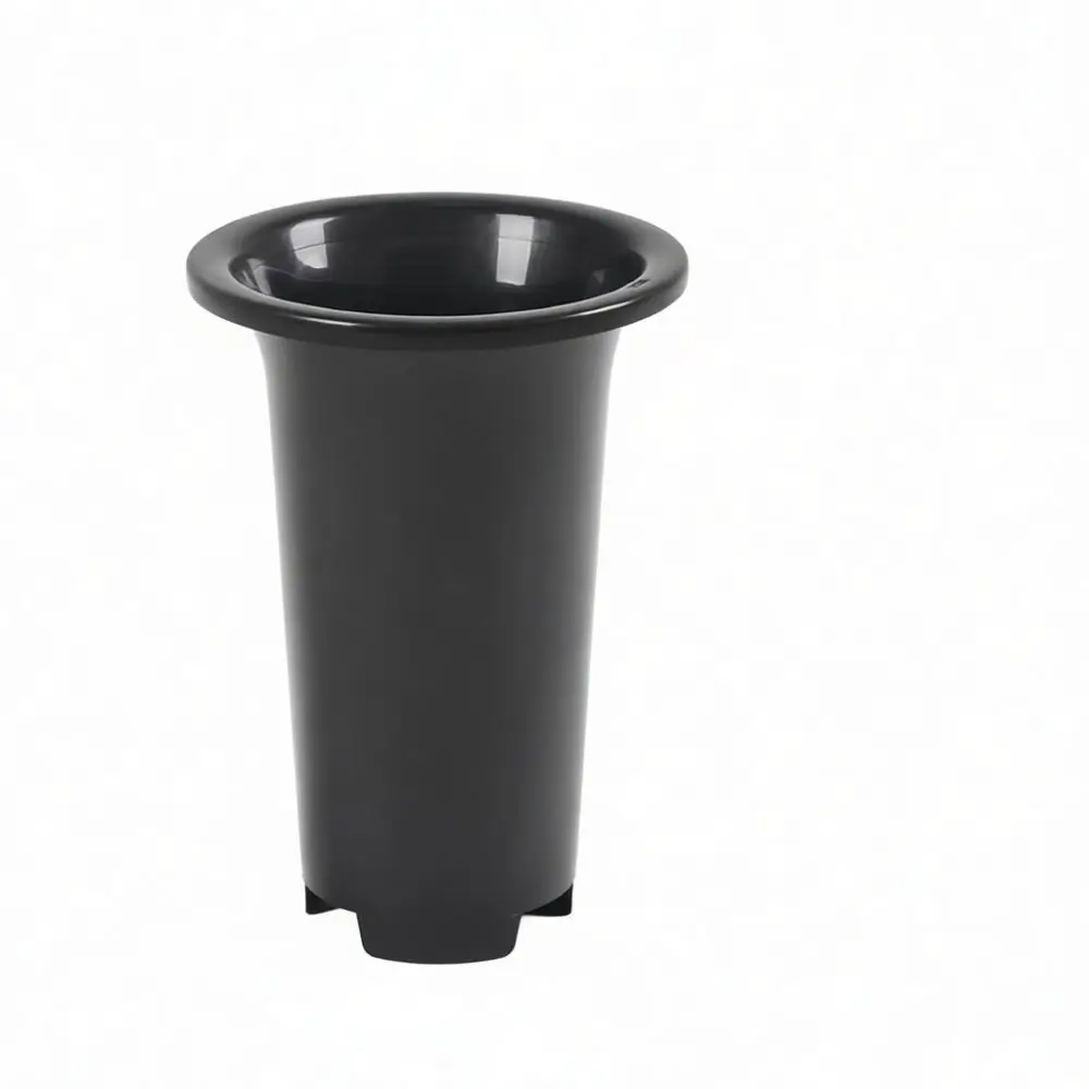 Reinforced Plastic Orchid Planter Tall Design Stable Base Indoor Outdoor Nursery Pot For Various Orchids Botanical Decor