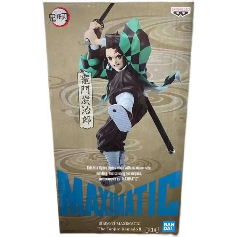 Originele Echte Banpresto Demon Slachter Maximatic 19Cm Kamado Tanjirou Ii Anime Figuren Actie Collectie Model Speelgoed