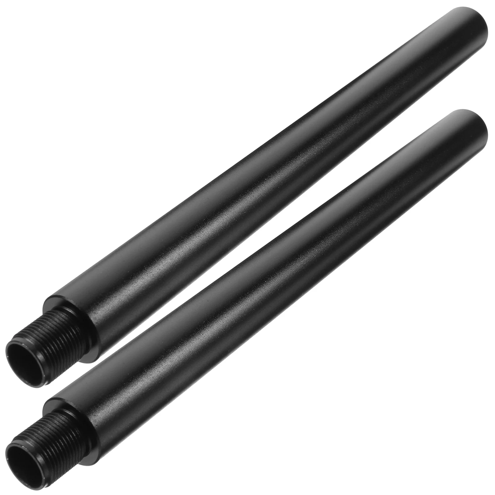 

2 Pcs Charm Aldult 14mm Reverse Tooth Extension Tube Metal Straight Universal Casing Speakers Heavy Duty Mounting Pole