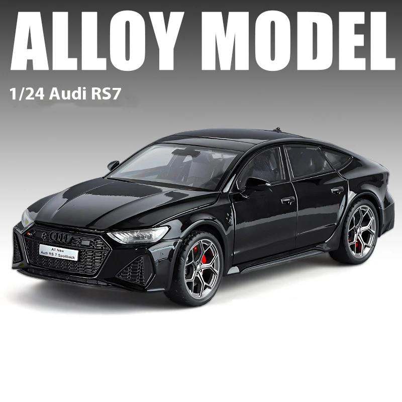 1:24 アウディ RS7 クーペ合金車モデル Diecasts 金属おもちゃスポーツ 
