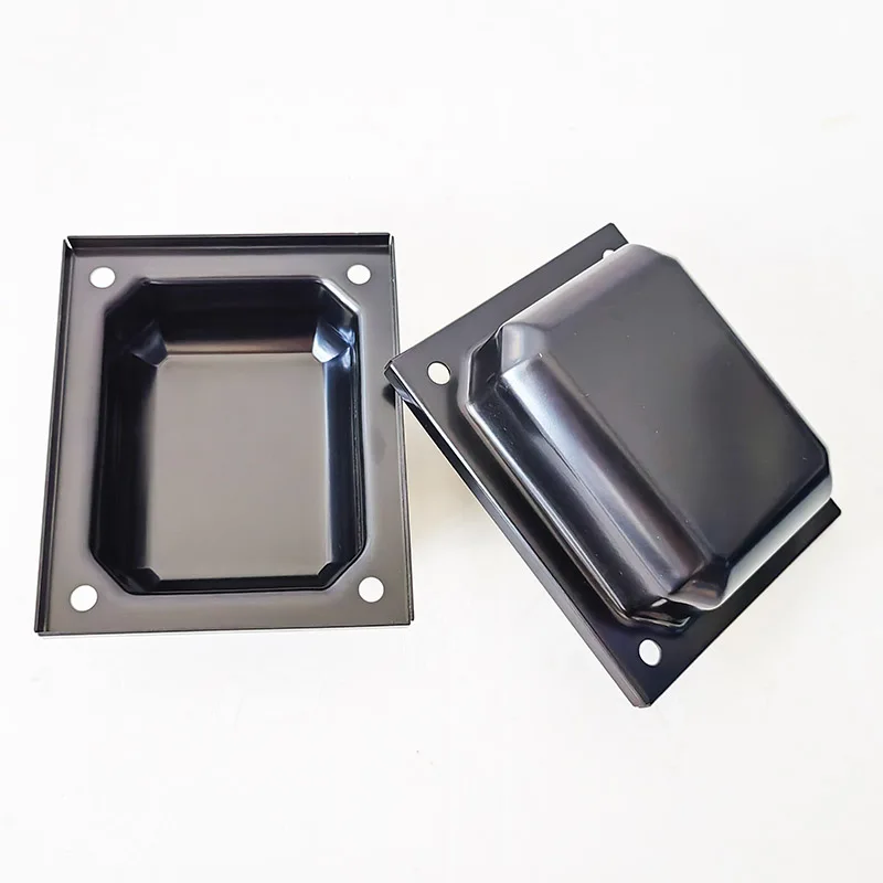 2PCS EI114 Transformer Cover End Bells Screening Can Sealing Shrouds Metal Protective Shield Audio Speaker Accessories