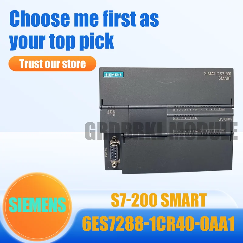 

Brand New SIEMENS 6ES7288-1CR40-0AA1 6ES7288-1CR60-0AA1 6ES7288-1CR40-0AA0 6ES7288-1CR60-0AA0 S7-200 SMART Module Controller