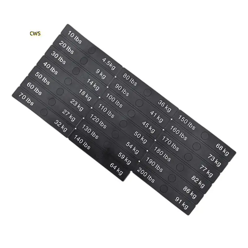 サーキットブレーカーラベルステッカージム自己粘着加重ブロックラベルステッカーエクササイズ機器デカールウェイトスタックラベル