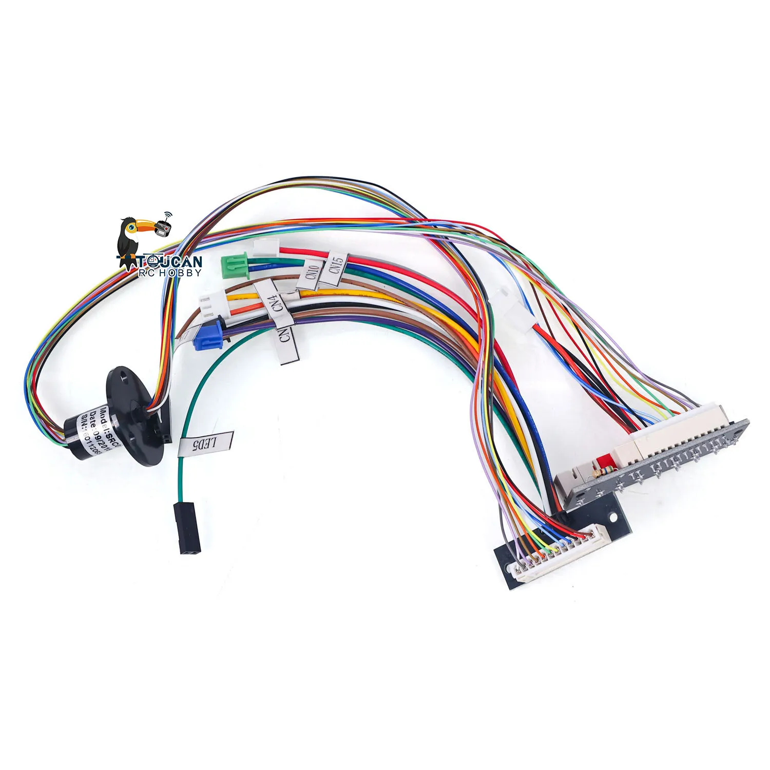 

Spare Parts 6.0 7.0 RC Tank 360° Rotating Gear Electric Slip Ring 12P for Heng Long 1/16 Tank DIY Model TH19610-SMT2