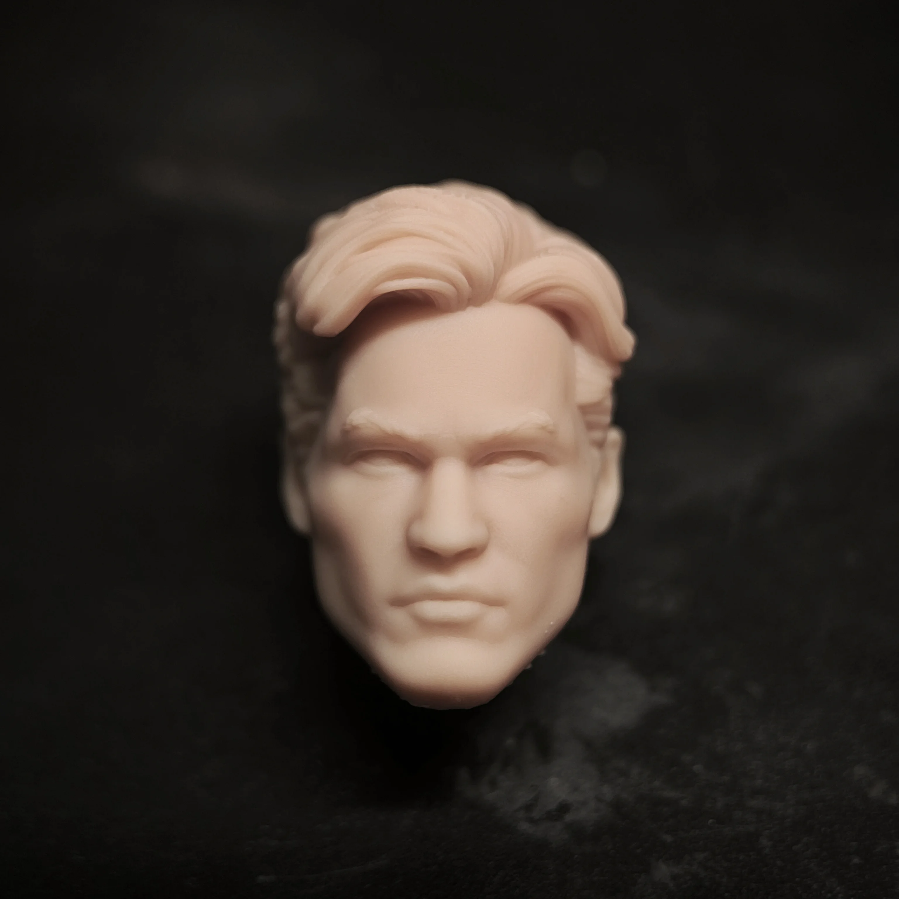 HL1675 DIY Customized 1/18 1/12 1/10 Scale Unpainted Head Sculpt for 3.75