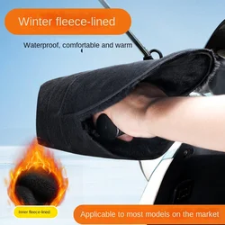 Winter Motorcycle Handlebar Muffs Equipment Mitts Warmer Gloves Waterproof Handmuffs Bicycle Handle Cover Hand Covers Warmers