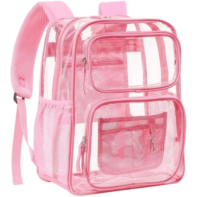 Custom Bag One New Transparent Storage Bag, A Spacious PVC Backpack Suitable For All Genders