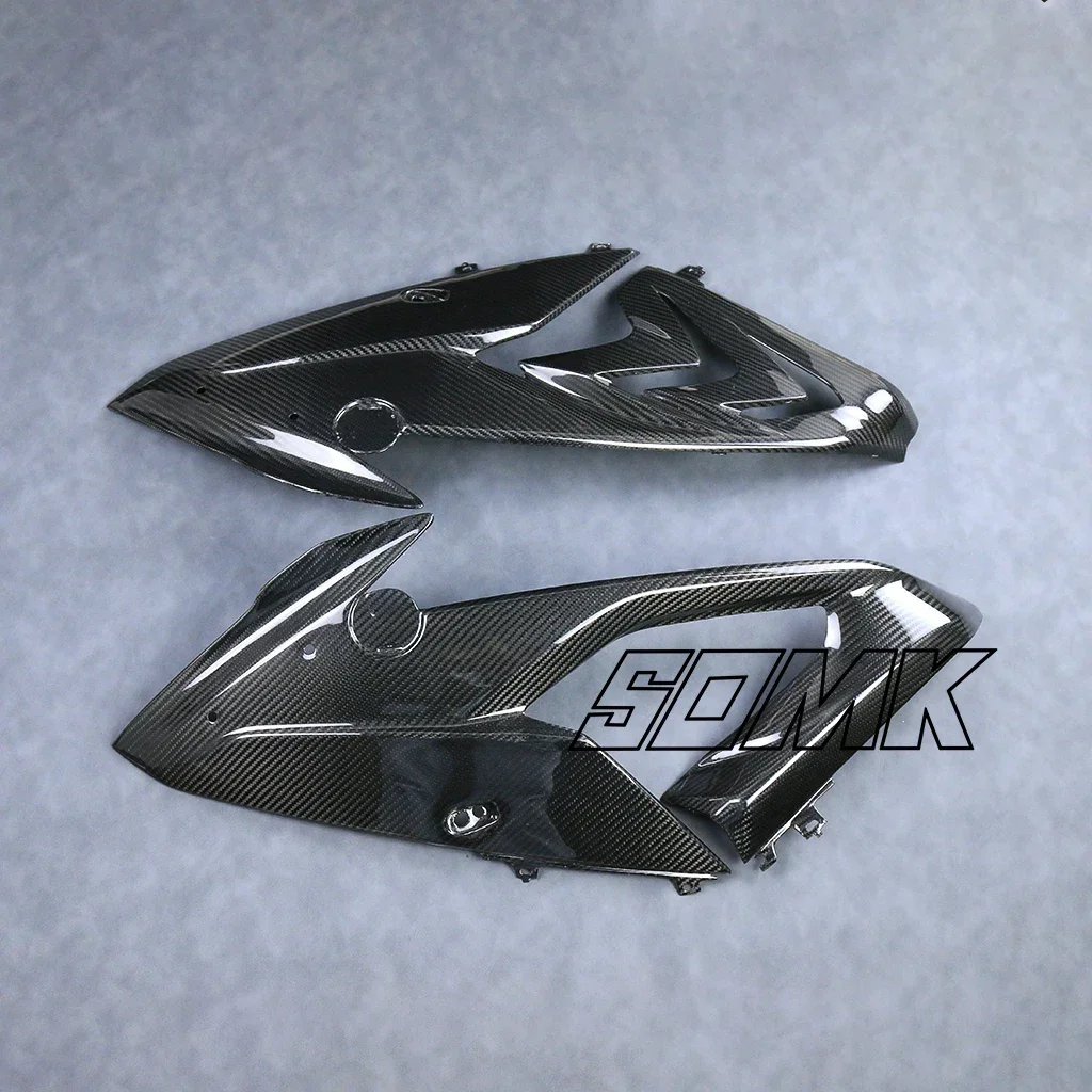 For BMW S1000RR S1000 RR 2015 2016 2017 2018 Motorcycle Full Carbon Fiber Side Fairing Panels Front Spoiler Accessories