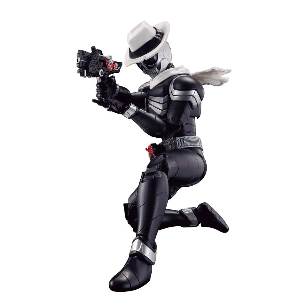 Bandai figura genuína kamen rider modelo duplo kit figura-ascensão padrão kamen rider crânio coleção modelo figura de ação brinquedos