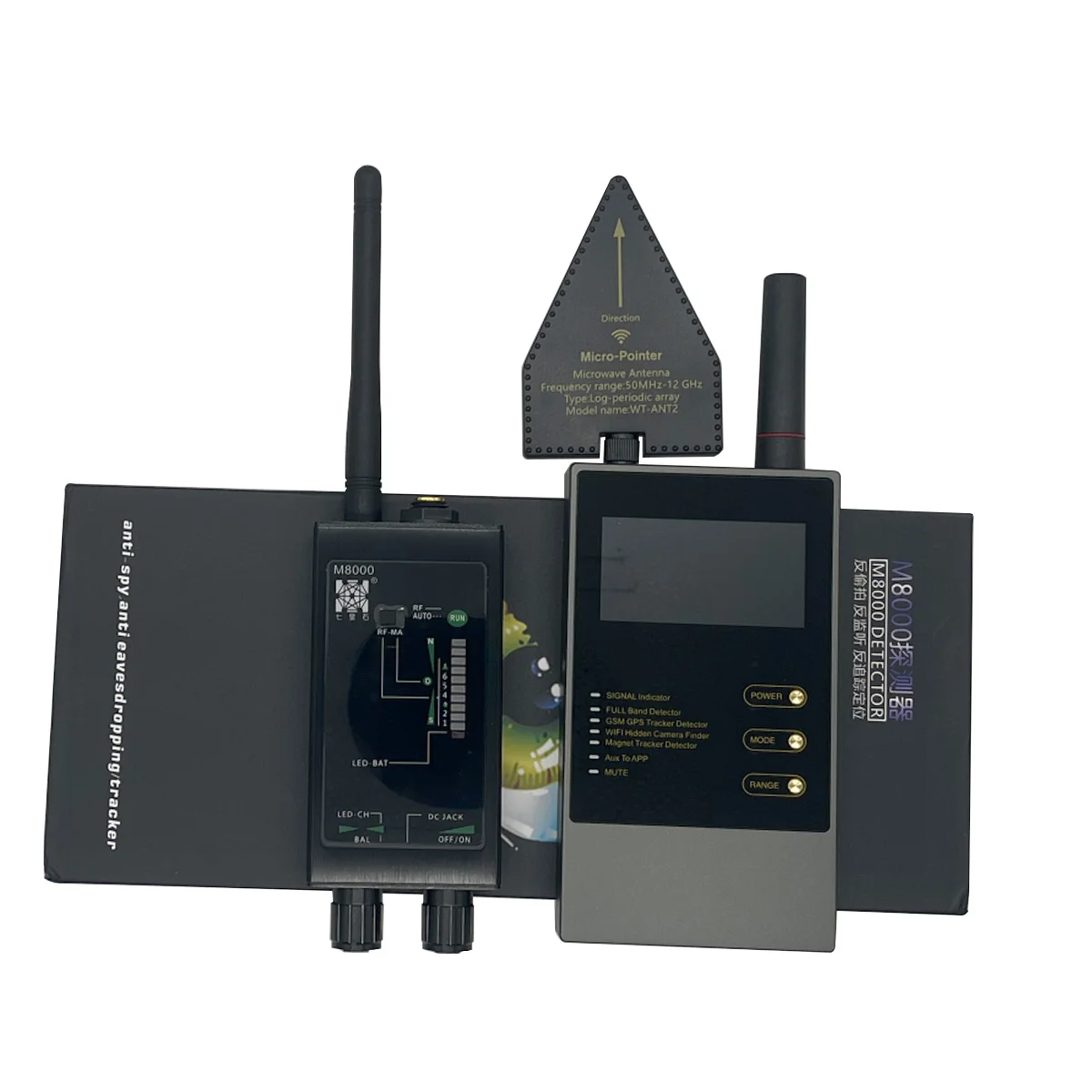 Aparatos antiespía Detector de insectos y buscador de cámara oculta, 2024 actualizado, 4 modos, protege la privacidad en varios escenarios