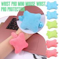 Mini Office Worker Multi-purpose Wrist Pad Mouse Wrist Guards Mouse Wrist Soft and Freely Moveable Wrist Hand Protect Pillow