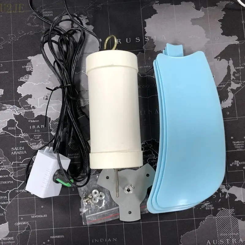 Ventilador techo USB 15 pulgadas U2JE con control alimentación control velocidad ventilador colgante USB para