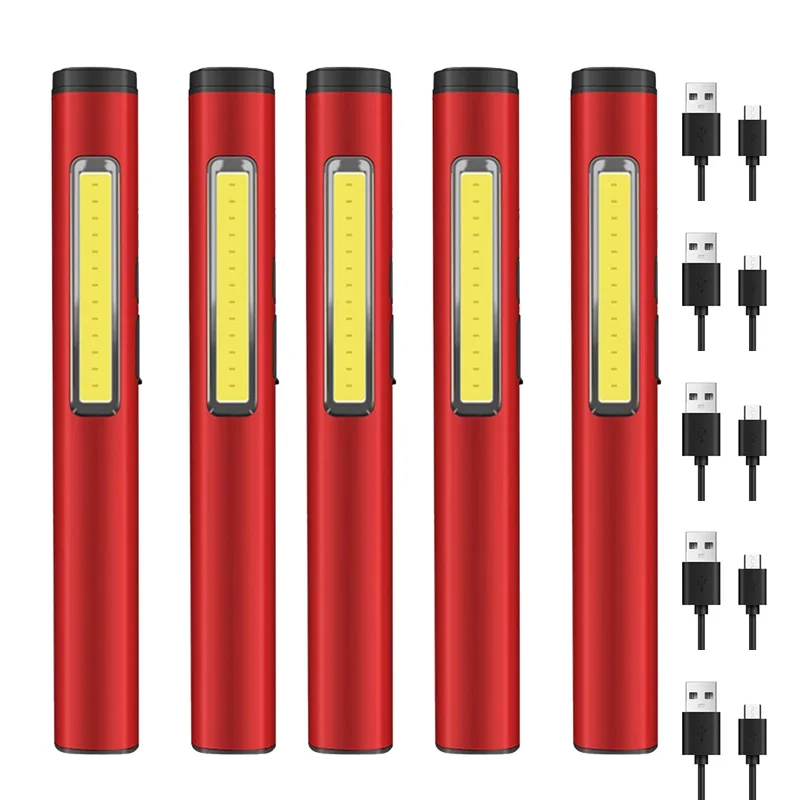 KDULIT Mini LED Keychain Flashlight Black 4