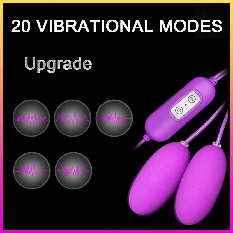 20 Speeds Vibrator Sex Toys For Woman Usb Vibrator Egg G-Spot Vagina Massage Clitoris Stimulator Sex Egg Bullet Egg Vibrator