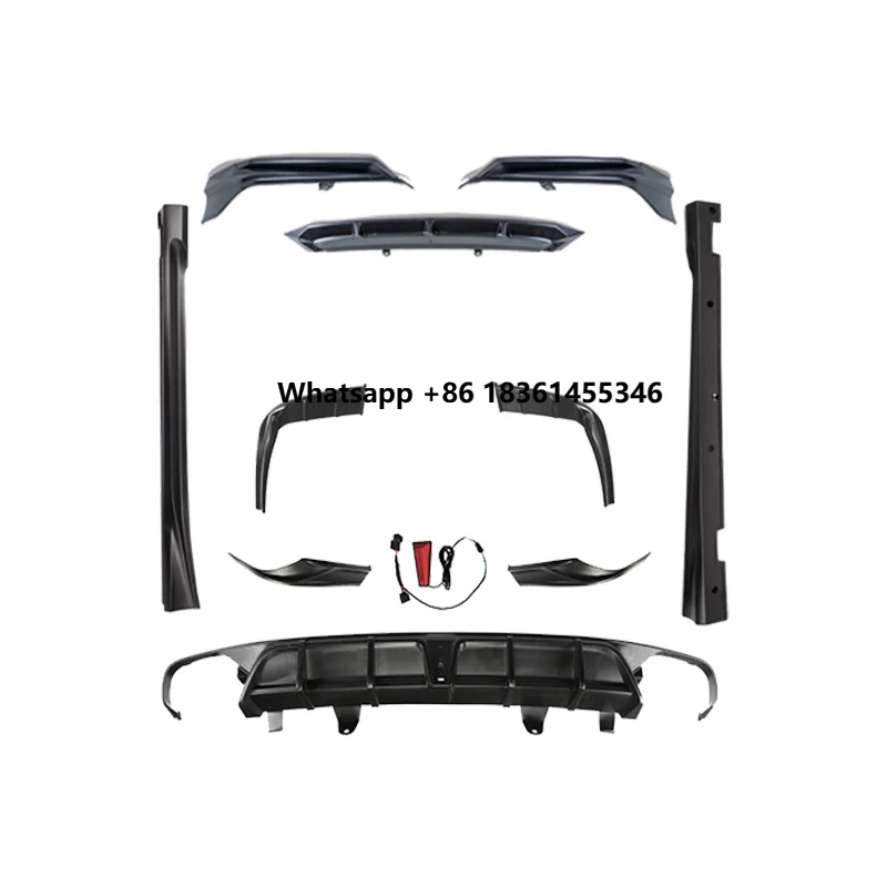 

For Accord 2021-2022 New Style Body Kit with Front Bumper Lip Side Skirt Rear Diffuser Spoiler