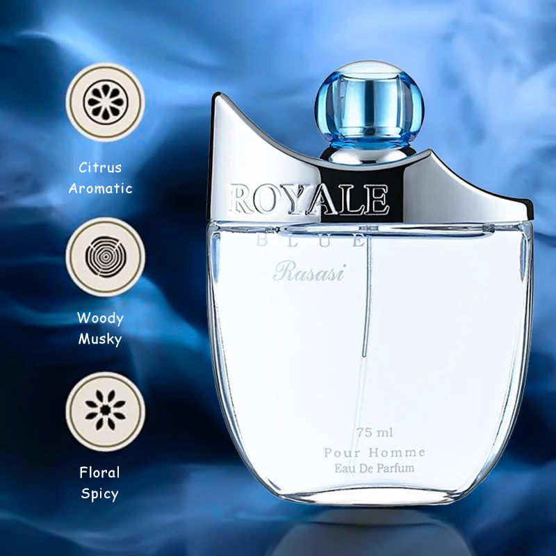 Original Royal น้ําหอม Ombre คุณภาพสูง Eau De Toilette โคโลญจน์กลิ่นยาวนานกลิ่น Woody ดอกไม้ Musk ผู้ชายของขวัญ