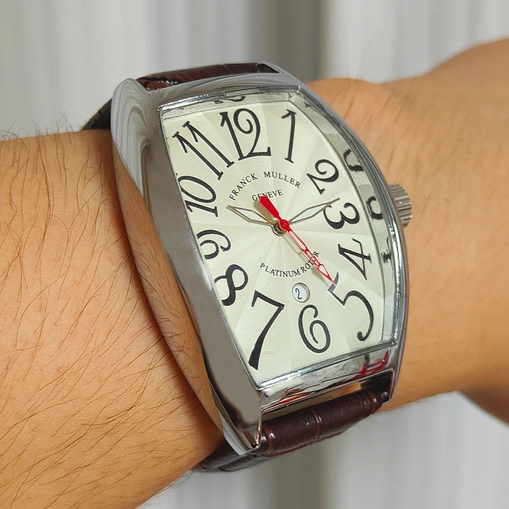 Elegante FRANCK MULLER Marke Genf Uhren Für Herren Hohe Qualität Kostbare Multifunktions Armbanduhr