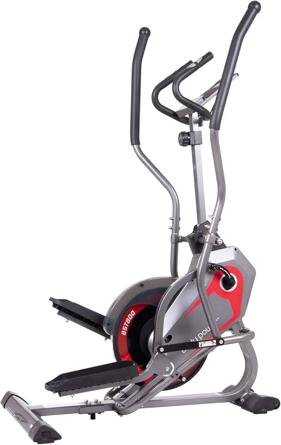 2 in 1 Elliptical Stepper Machine for Home Fitness, PATENTED HIIT Training, Ergonomic, 1 Yr Warranty