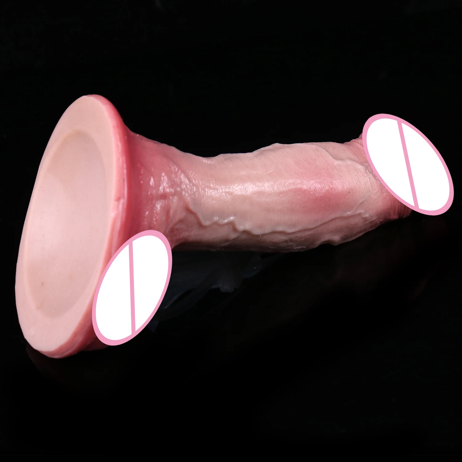 SXXY Dildo z funkcją stłuczenia, dwuwarstwowy, z miękkiego silikonu, realistyczny korek analny, wytrysk, penis, wagina, rozpraszanie się prądem, masturbator, seks