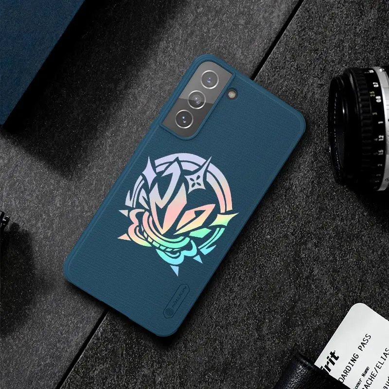 9 X 10cm Honkai Impact Logo 3 Elysian Realm Pardofelis Engraving Pattern Laser Reflection 1pcs Stationery Stickers Graffitt Toys