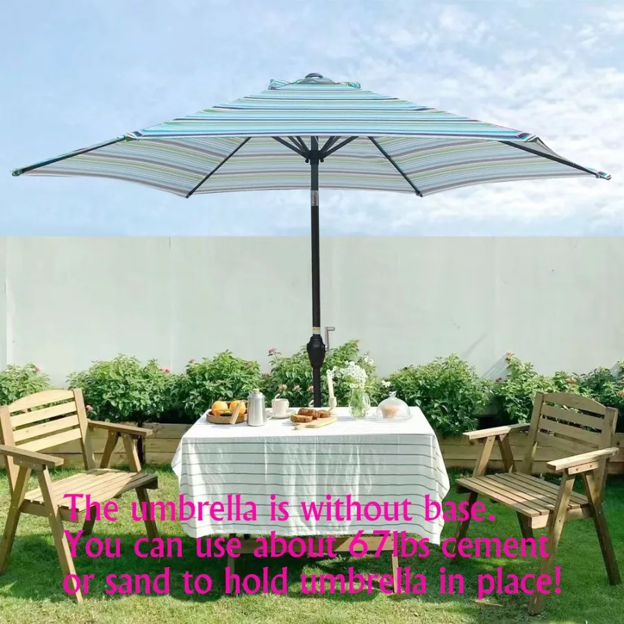 9FT Tilt Umbrella W… - image